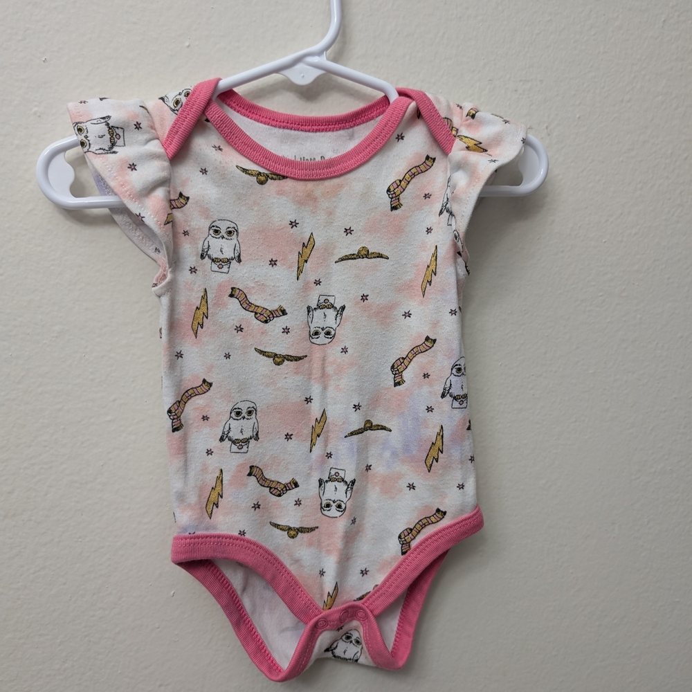 Harry Potter Hedwig pink pattern One Piece